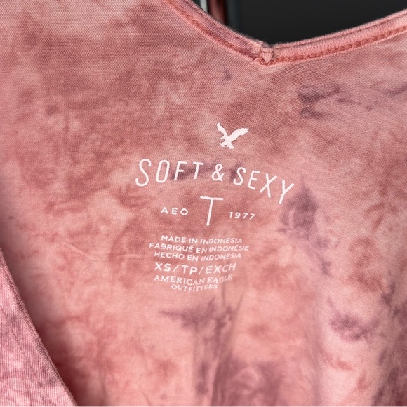 American Eagle pink top - Picture 3 of 3
